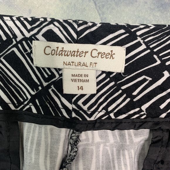 Coldwater Creek Natural Fit Capri Pants  Size 14 (Check Description) - Picture 6 of 10
